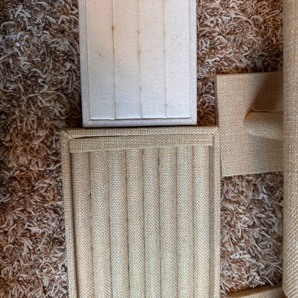 Beige and Gray Jewelry Organizer Set - Picture 2 of 8